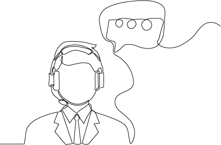 Person with lightbulb